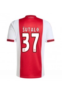 Ajax Josip Sutalo #37 Jalkapallovaatteet Kotipaita 2025-26 Lyhythihainen